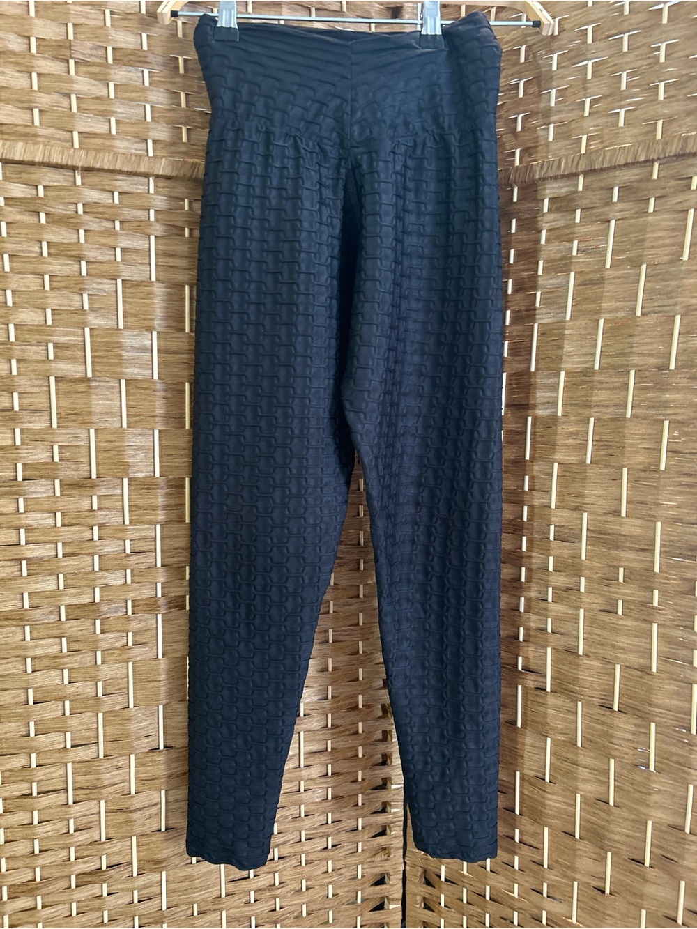 Boty by Brabants Textured High Waist Sculpt Leggings Black Large Brazilian